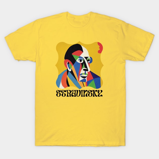 Igor Stravinsky T-Shirt by Cryptilian